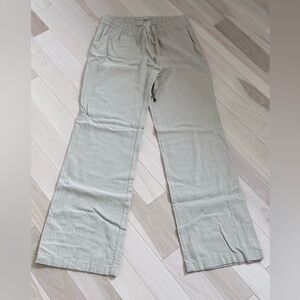 Beige Dynamite Pants – Elastic Waist, Pockets – Size M, Never Worn